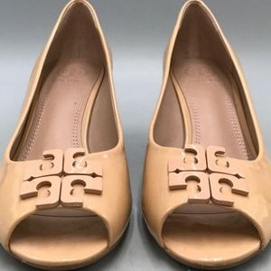 Tory Burch Peep Toe Size 7